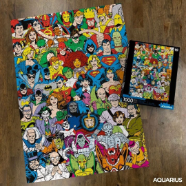 DC Comics Retro Cast puzzle (1000 pieces)