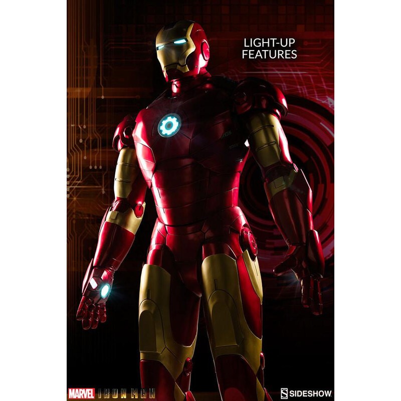 Réplique Sideshow collectibles Iron Man statuette 1/1 Iron Man