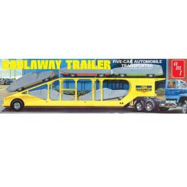 5-Car Haulaway Trailer 1:25 Model kit