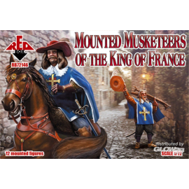 Mounted Musketeers of the King of France Figures