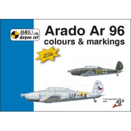 Arado Ar 96 Colour And Markings AND Decals (designed to be assembled with model kits from Special Hobby) 