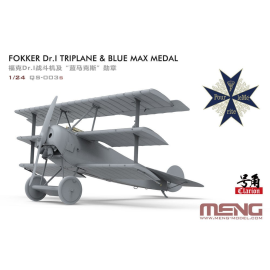 Fokker Dr.I Triplane&Blue Max Medal(Lim.Edit,inc.one colle-class replic o.BlueMa Model kit