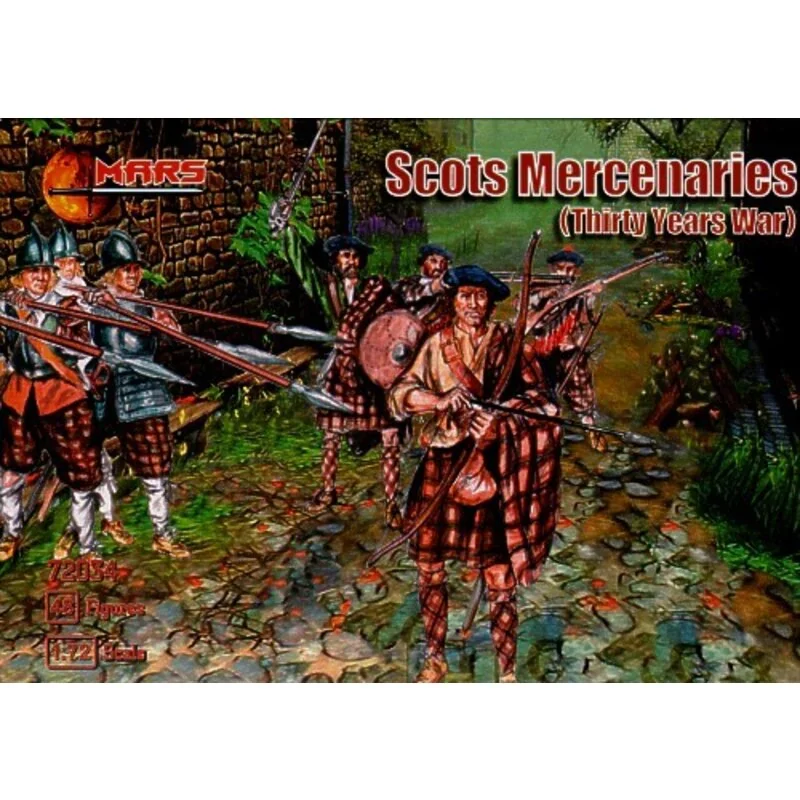 Scottish Mercenaries Thirty Years War (48 figures)