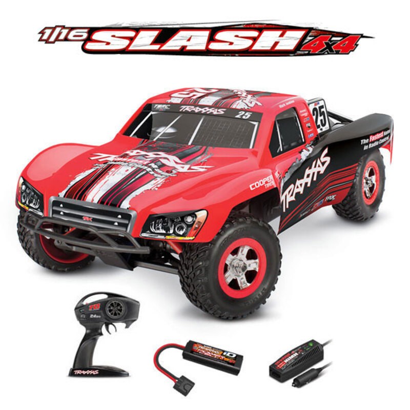 SLASH 4X4 BRUSHED WITH BATTERY / CHARGER 