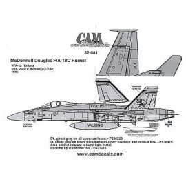 McDonnell Douglas F/A-18C AJ/301 VFA-15 Valions USS JFK 1996