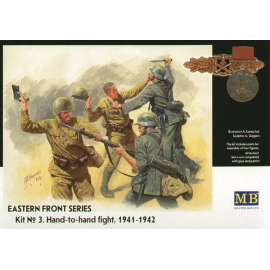 Eastern Front Summer 1941 hand to hand combat (4 fig.)