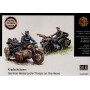 Kradschutzen: German Motorcycle Troops on the Move Model kit