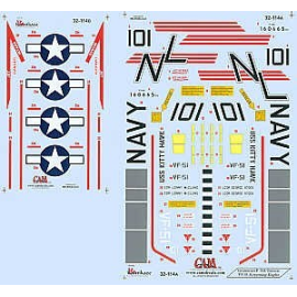 Grumman F-14A Tomcat (1) 160665 NL/101 VF-51 Screaming Eagles USS Kitty Hawk 1979