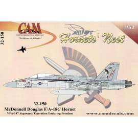 McDonnell Douglas F/A-18C (1) 163708 NG/400 VFA-147 Argonauts CAG USS John.C.Stennis 2002