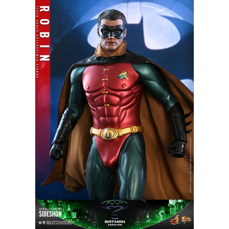 Hot toys action figure Batman Forever Movie Masterpiece 1/6 Robin 30 cm a...