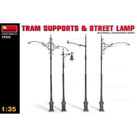 Tram Supports & Street Lamps