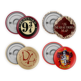 Harry Potter pack 4 collection badges 