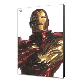 Marvel Avengers Collection wooden picture Alex Ross - Iron Man 30 x 45 cm