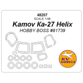 Kamov KA-27 Helix + wheels masks 