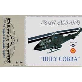 Bell AH-1G HUEY COBRA. Decals USAF and Spain (ex FE Resin) Model kit