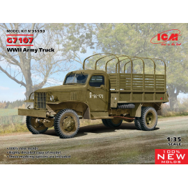 G7107, WWII Army Truck (100% new molds) Model kit