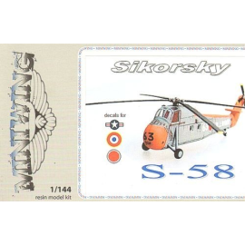 Sikorsky S-58 (H-34) Choctaw Model kit