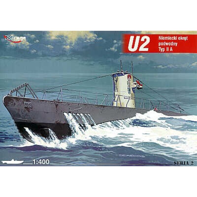 U-Boat U2 typ IIA (submarine) Model kit
