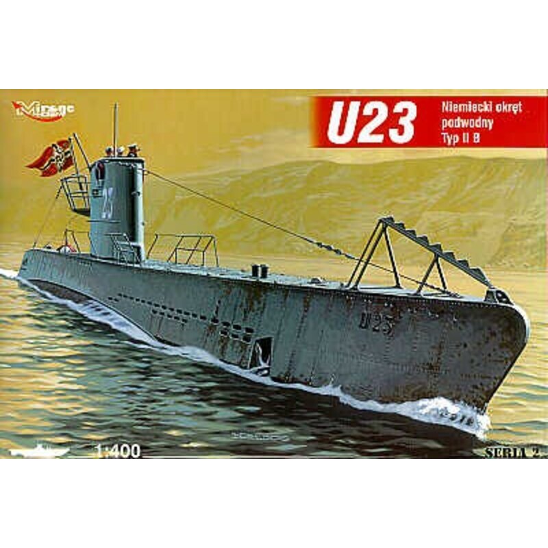 U-Boat U23 typ IIB (submarine) Model kit