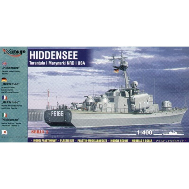 Hiddensee German Navy Model kit