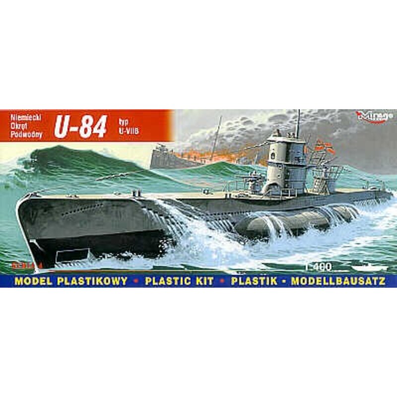 U-Boat U-84 (VIIB) (submarine) Model kit