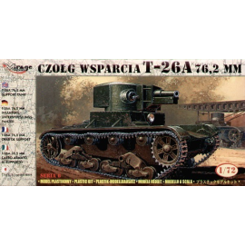 T-26A 762mm support tank Model kit