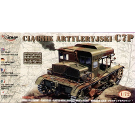 C7P Heavy Artillery Tractor with photo-etched parts Model kit