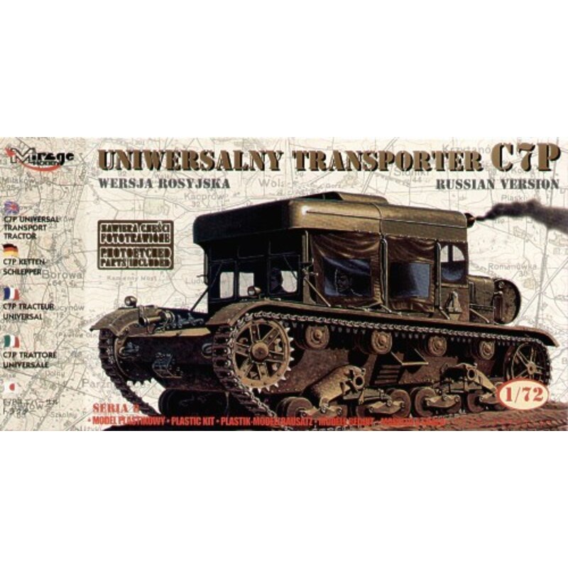 C7P Universal carrier with resin and photoetched parts