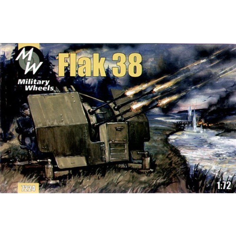 Flak 38 German Model kit