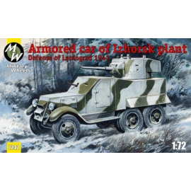 Izhorsk Plant arnoured car Leningrad defense 1941 Model kit