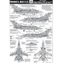 Decals RAF Panavia Tornado F.3. ZE203/BA or ZE208/BT 29 Squadron ZE156/AM or ZE158/AK 229OCU/65Squadron all 1987 Phantom FG.1 XV