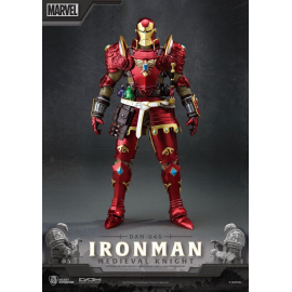 Marvel Dynamic Action Heroes 1/9 Medieval Knight Iron Man figure 20 cm
