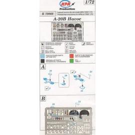 Douglas A-20B Havoc (designed to be assembled with model kits from MPM)