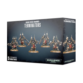 CHAOS SPACE MARINE TERMINATORS Add-on and figurine sets for figurine games