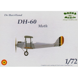 de Havilland DH-60 Moth. Decals Belgium Model kit