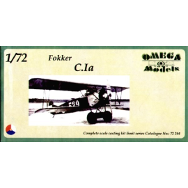 Fokker C.IA. Decals Dutch Royal Air Force Airplane model kit