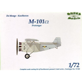 Koolhoven De Monge M-101c2 prototype. Decals included Model kit