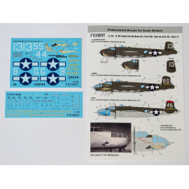 Decals North-American B-25H/J Mitchell (Late) 'Pin-Up Nose Art and Stencils' Part 8 (designed to be used with Airfix, Italeri, H