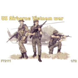 US Airborne Vietnam war x 3 Figures
