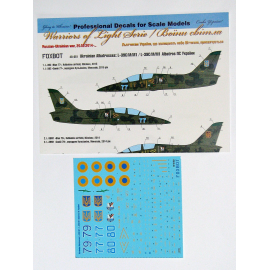 Decals Ukrainian Albatrosses: Let L-39C/M1 (designed to be used with Eduard, MPM Production, Special Hobby and Trumpeter kits) 