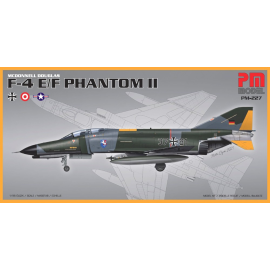 F-4 E/F Phantom IIChoice of 3 markings for German AF, Turkish AF, & USAF. Model kit