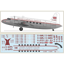 Vickers Viking ??' British European Airways (silk-screened decals) Model kit