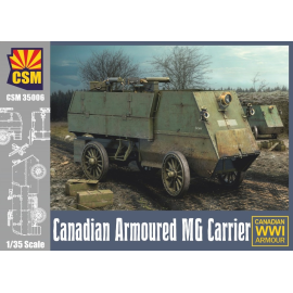 Canadian Armoured Machine Gun Carrier Model kit