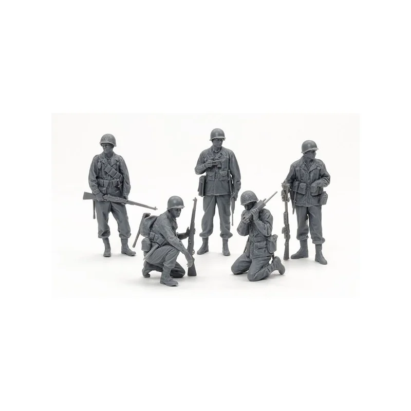 Build/Paint your very first TAMIYA scale figures ! - USA ww2 scout set 