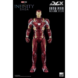 Infinity Saga action figure 1/12 DLX Iron Man Mark 46 17 cm