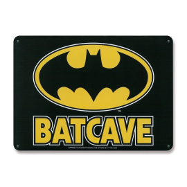DC Comics Batcave metal sign 15 x 21 cm 