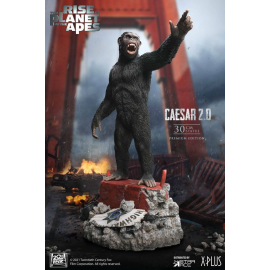 Planet of the Apes: Origins Statuette Caesar 2.0 Deluxe Version 30 cm
