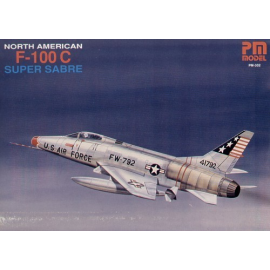 North American F-100C Super Sabre Model kit