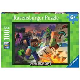 Puzzle 100 p XXL - Minecraft Monsters Puzzle for children