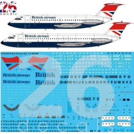 British Airways Negus & Negus BAC 1-11s 